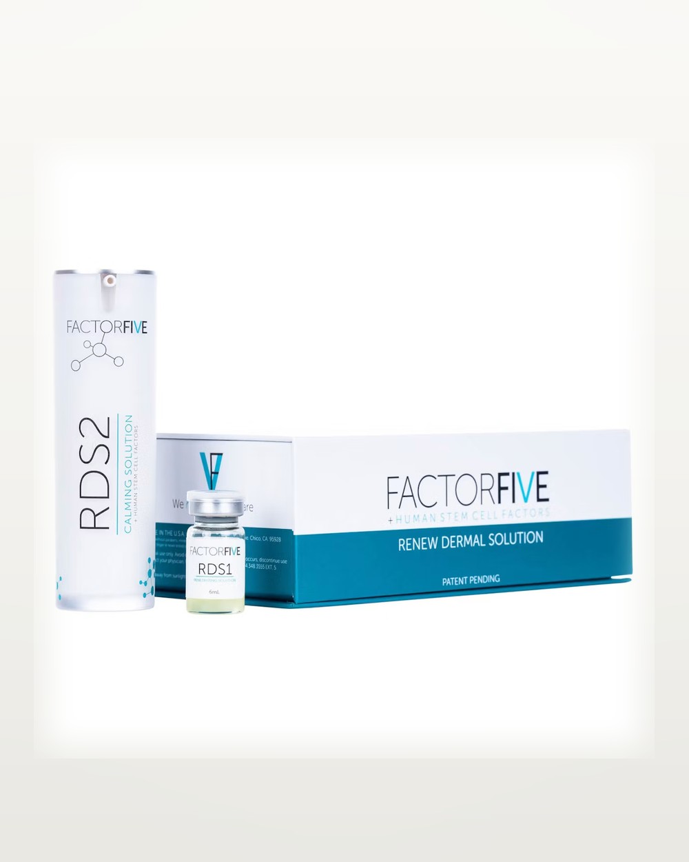 The FactorFive Renew Dermal Solution peel, RDS1 and RDS2, at Seymour Beauty Aesthetics
