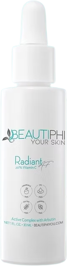 Radiant AF, Beautiphi 20% Vitamin C