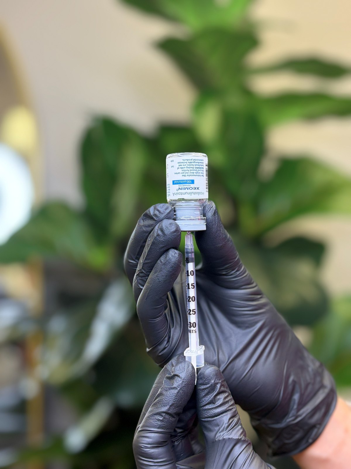 A vial of Xeomin at Seymour Beauty Aesthetics